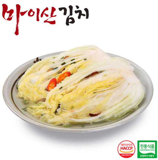 [한국농협김치] 전북대표 마이산 백김치, 1kg, 1개