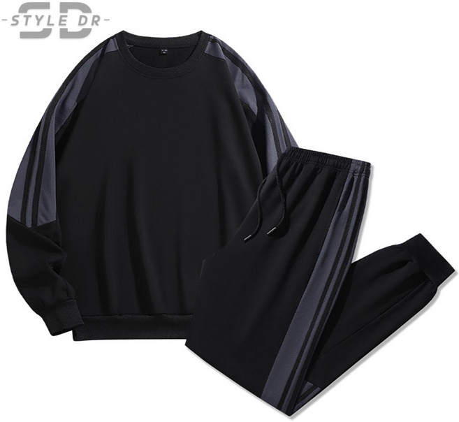 스타일닥터 남녀 공용 캐주얼 라운드 편안한 상하 세트