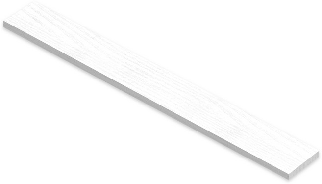 인테리어 몰딩 DIY 보수 평몰딩 평판몰딩 60MM X 2400MM, 60*9 167번 우드백색, 1개