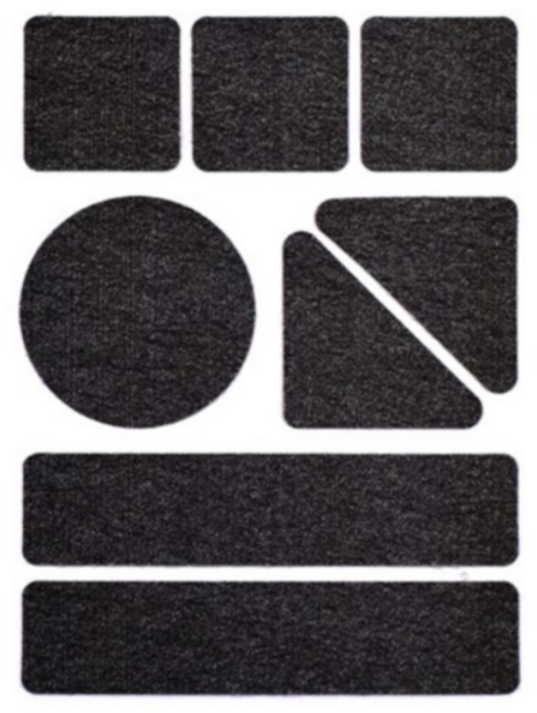 시크릿 정전기방지패드 8조각, 3개