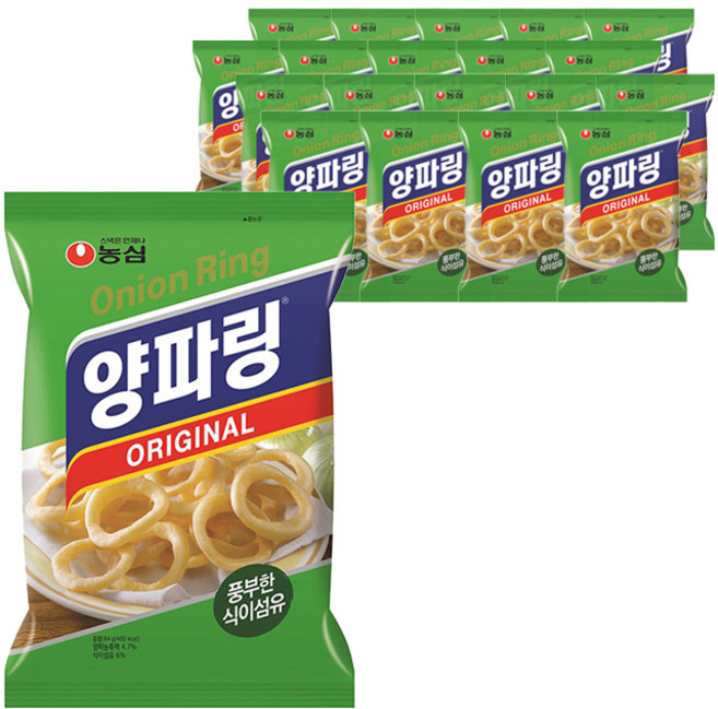양파링 오리지널, 84g, 20개