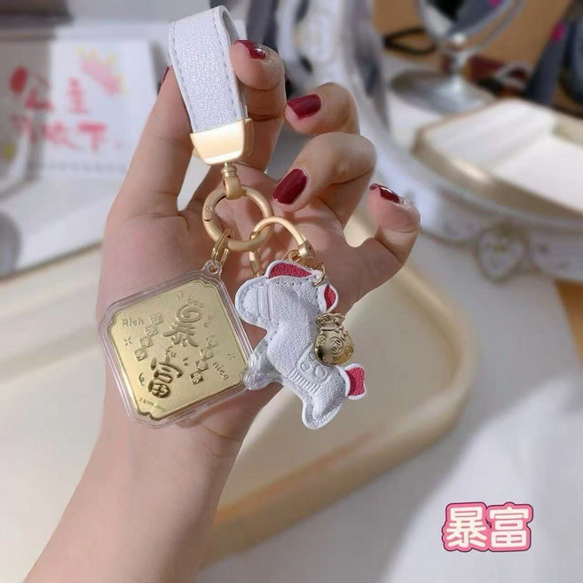 金大囍銀樓 999黃金 0.02克 黃金吊飾 多款吉祥主題設計, 1個, 現貨暴富