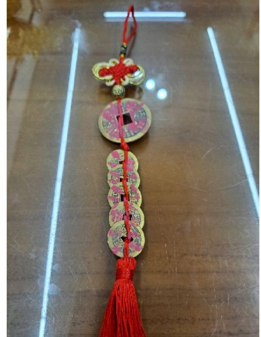 五帝錢吊飾 出入平安, 1個, 出入平安 五帝錢吊飾,淨好後過天師爐開光