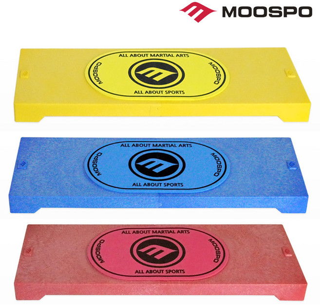 무스포 태권도 조립식 격파 블럭 3가지 강도 플라스틱 송판 재사용 가능, 1개, 조립식 격파블럭