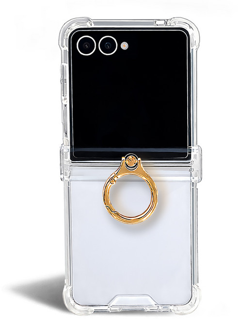 이케미 힌지보호와 핸드링 클리어 젤하드 케이스