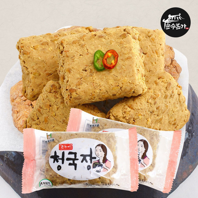 큰누이 청국장 180g, 4개