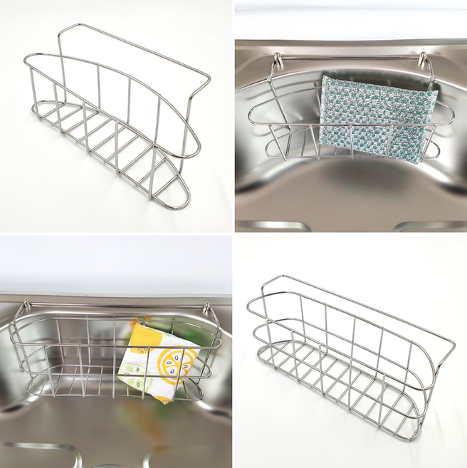 주방 싱크대 수세미걸이 스텐 304 수세미망 모음 국산 100%, 2. 스텐수세미걸이 246, 1개