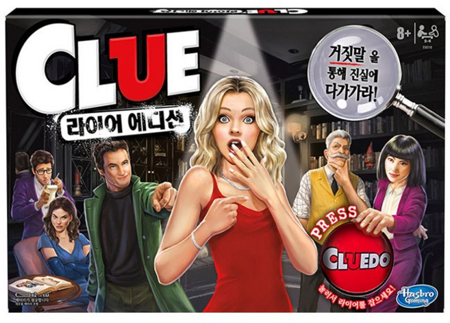 클루 라이어 에디션 보드게임 E9518, 단품, 1개