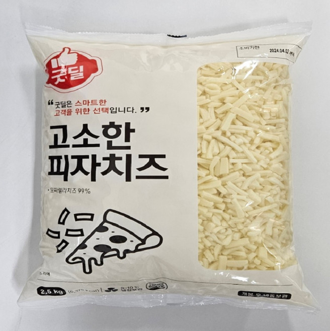 굿딜 고소한 피자치즈, 1개, 1kg