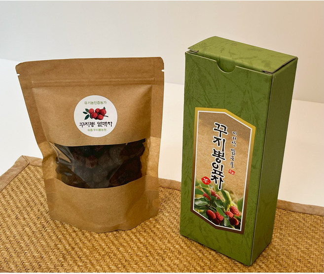 하동 꾸지뽕 열매차 잎차 선물 세트, 1개