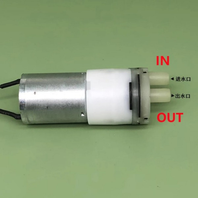 수족관 물고기 탱크 용 마이크로 370 모터 펌프 DC 12-24V 자체 프라이밍 다이어프램 물 공기, 01 CN, 01 24V