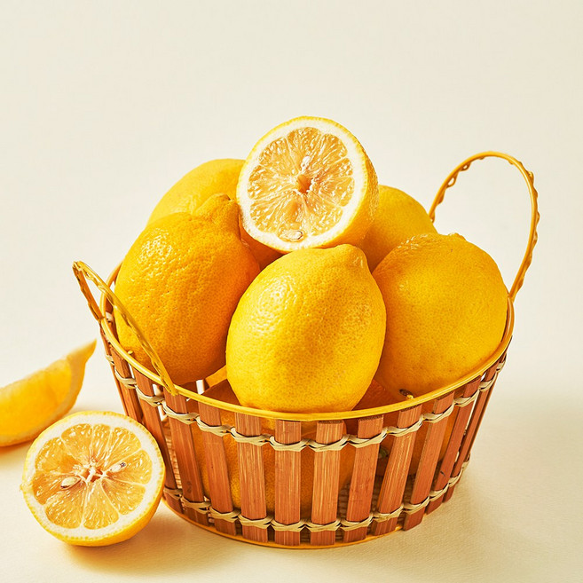 ch 신선하고 품질 좋은 미국 새콤달콤 레몬, 1개, 가정용 레몬 10kg (개당 120g-150g)