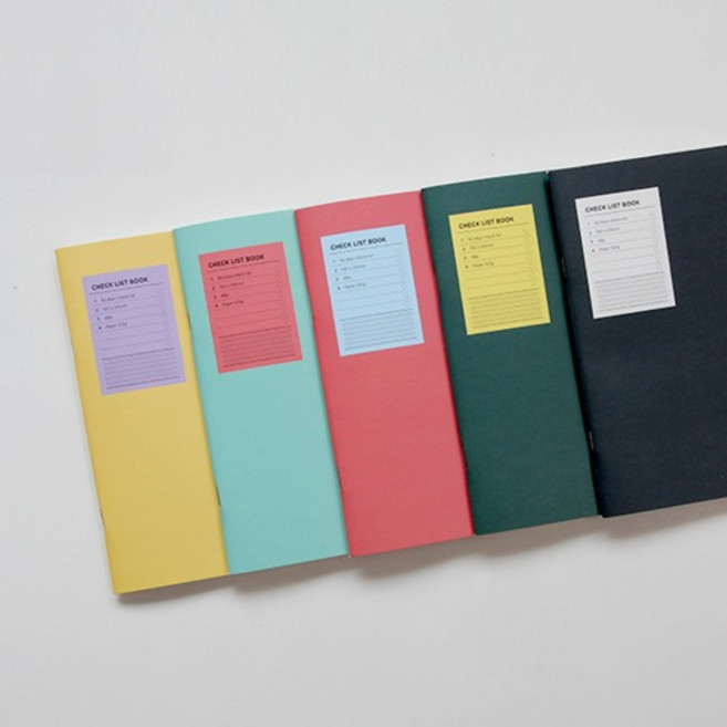 건망증GMZ 더메모 체크리스트북 5권세트, 5권 x 1
