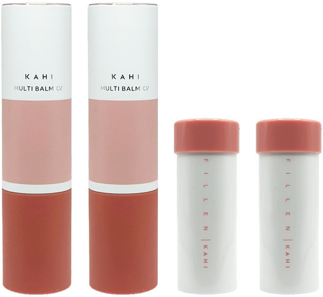 가히 CV 멀티밤 캐비어 본품 9g 2개+ 리필9g 2개, 가히 CV 멀티밤 캐비어 본품 9g 2개+리필 2개 화, 1개