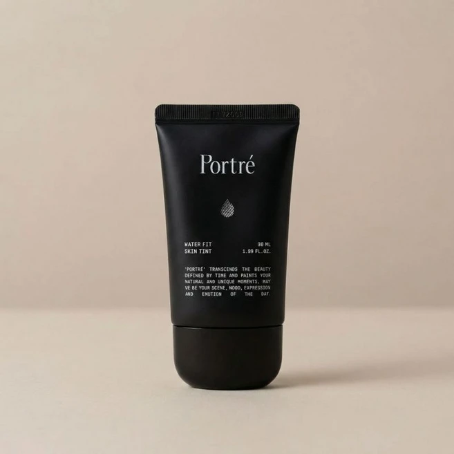[정품] Portre 포트레 워터 핏 스킨 틴트 50ml 톤업 선크림 틴트 수분광 워터핏 피부톤 보정 베이스, 1개, 로즈 - 쿠팡