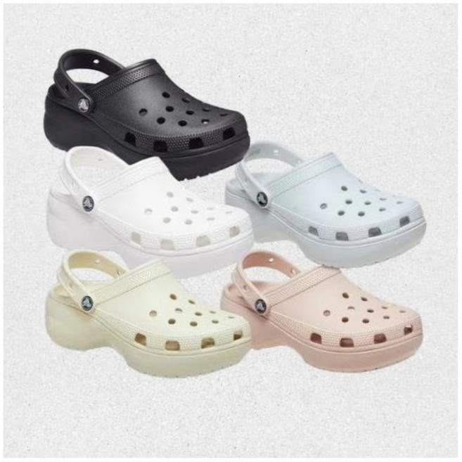 매장 크록스 CROCS 플랫폼 클로그 우먼 206750 GCAP 1465728