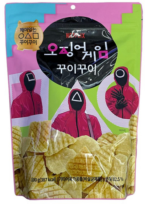 오징어게임 꾸이꾸이, 6개, 100g