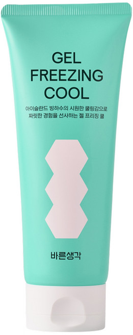 바른생각 베스트 젤 7종 택 1, 젤 프리징 쿨 150ml (쿨링마사지젤), 150ml