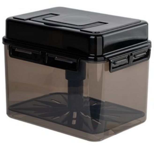 창신리빙 스마트 누름독 절임용기 블랙, 5L, 1개