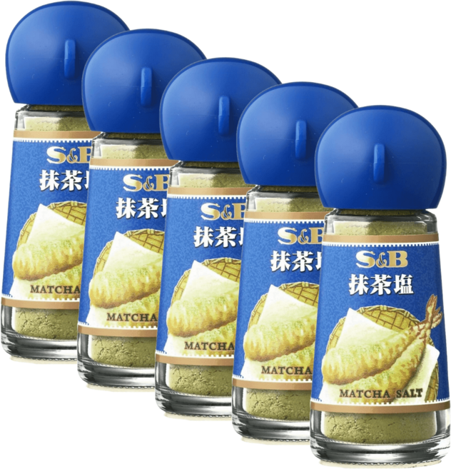 S&B 말차소금 27g 일본조미료 튀김 돈까스 닭꼬치 가라아게 오마카세 소금, 5개, 1개