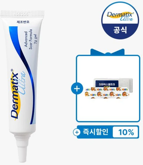 [공식몰] 더마틱스 울트라 7g 1개, 더마틱스 울트라 겔 7g, 캐릭터밴드 증정 - 쿠팡