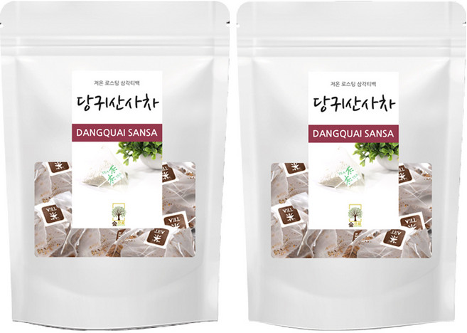 숲으로허브 당귀산사 25티백, 2개, 25개입, 25g
