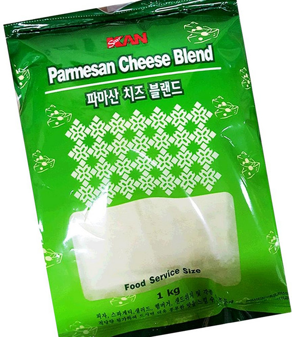 우전 파마산 치즈 블렌드 1kg 10개 유제품