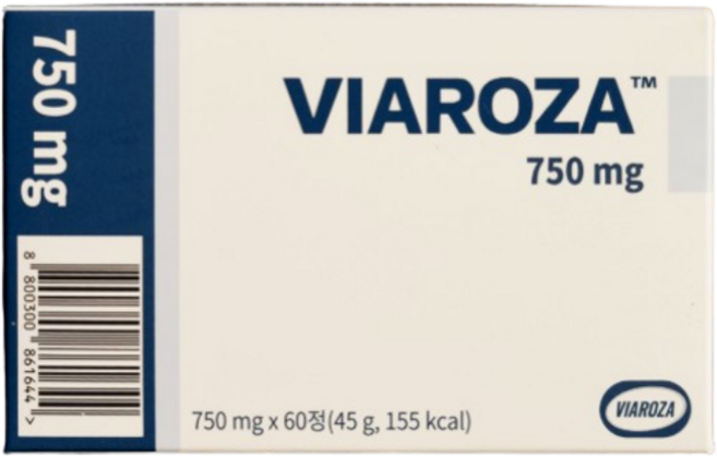 VIAROZA 75ml 비아로자 60정, 1개