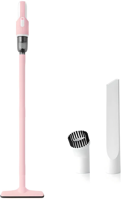 클래파 DC모터 다용도 미니 핸디형 무선청소기, 핑크, BVC-H10