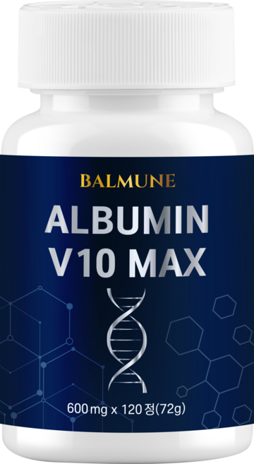 발뮨 알부민 올인원 V10 맥스, 1개, 120정