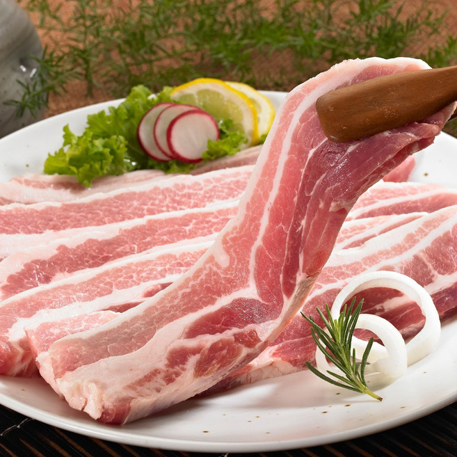 카브미트원 냉동 삼겹살 500g 숯불구이용 18-22mm, 1개