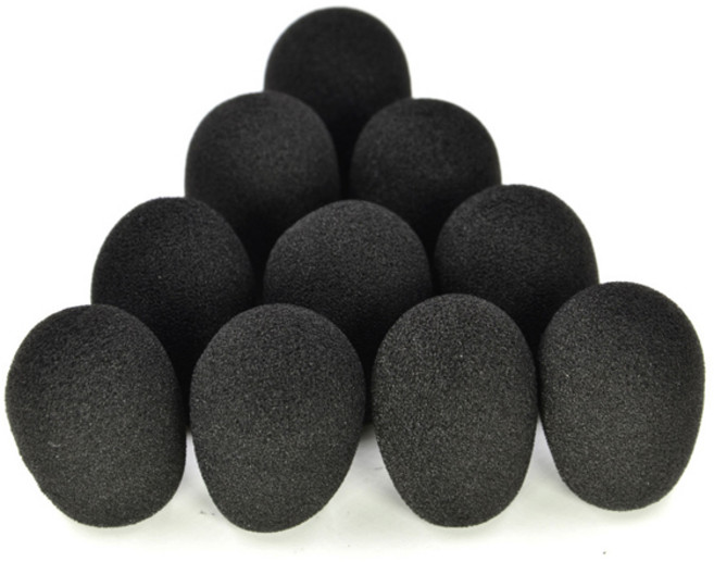 레이저 크라켄 X 마이크 스펀지 커버 5개 1세트 헤드셋 헤드폰