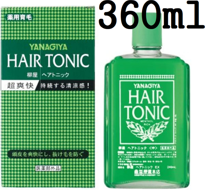 야나기야 헤어토닉 360ml, 1개