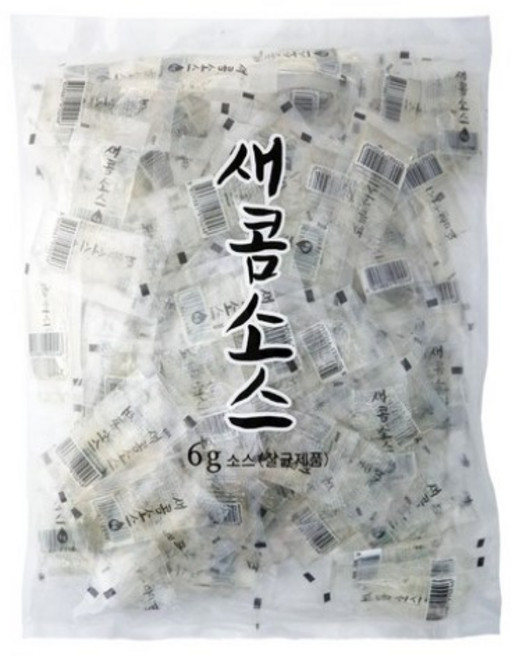 일회용 식초 겨자 간장 소스 (200입 모음 상품) 이엔푸드 태산맛미 배달 포장 미니 소포장 냉면, 6g, 200개