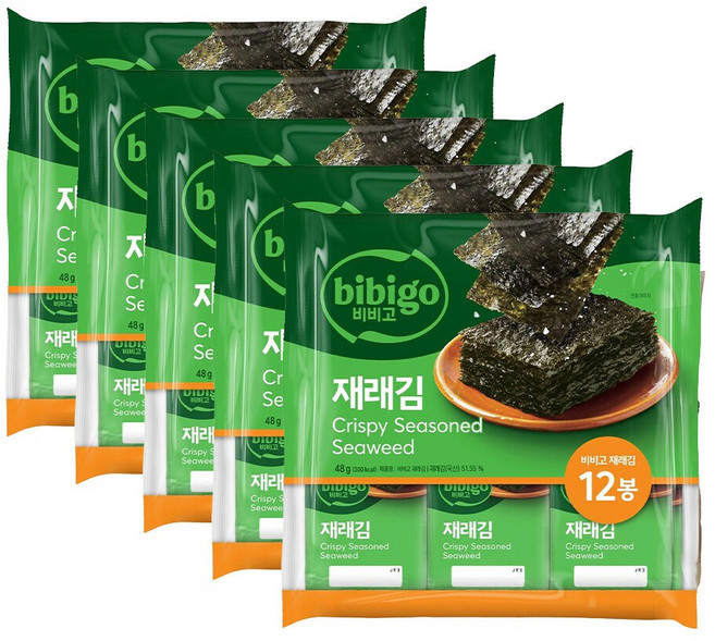 명가김 재래김, 5개, 4g