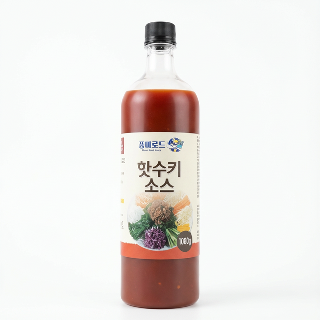 풍미로드 핫수키소스, 1.08kg, 1개