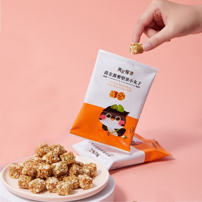 玉民 黃金蕎麥堅果小丸子, 1個, 蕎麥小丸子（單包）｜2026.12, 20g