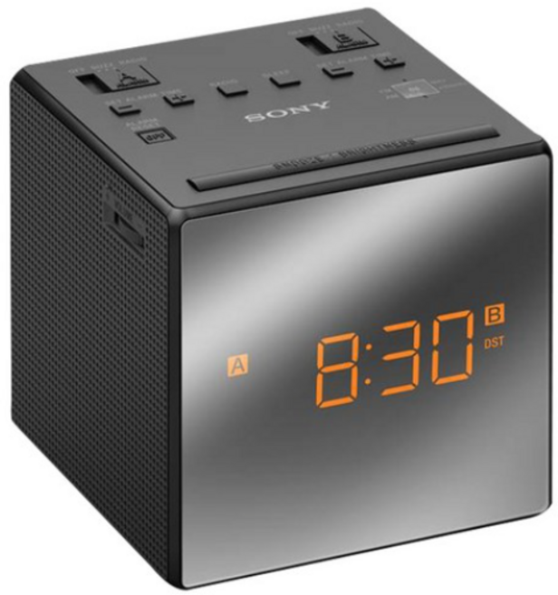 소니 클락 라디오, ICF-C1T, ((검정))