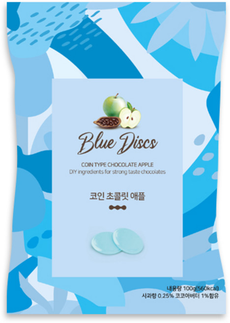 블루디스크 코인타입 초코렛 100g, 1개, 1개