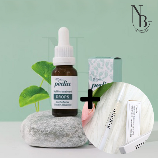 핑션페디아 네일 프리트리트먼트 드롭스, 아모라 오일펜, 1개