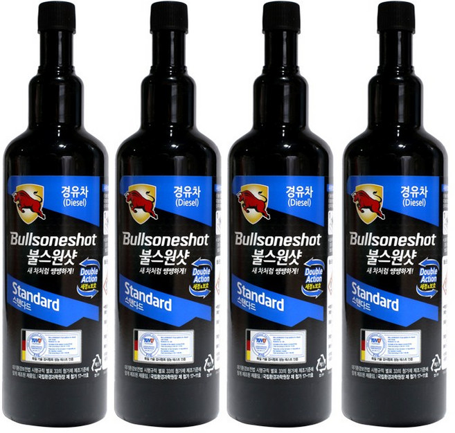 불스원 경유용 불스원샷 자동차 크리너, 4개