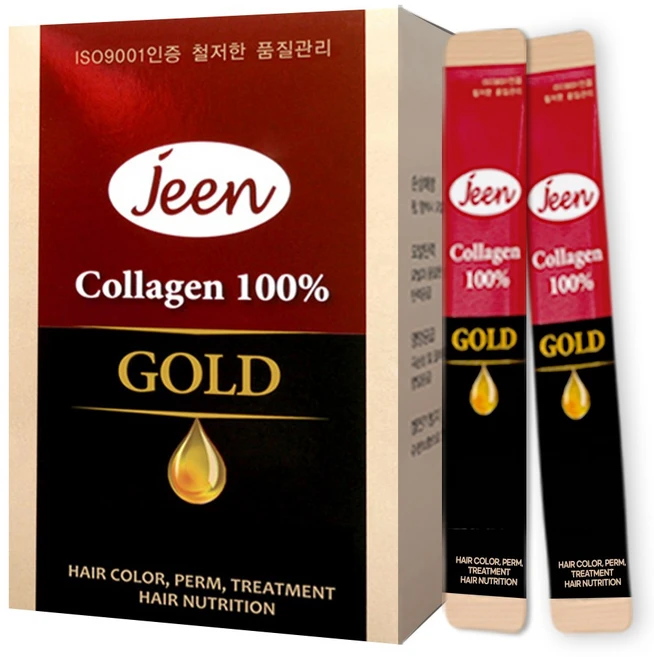 진 콜라겐 100% 헤어 단백질 파우더 1박스, 3g, 30개 - 쿠팡