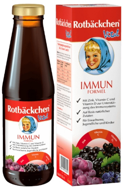 독일 RABENHORST Rotbackchen 로트벡쉔 바이탈 이뮨 포뮬러 450 ml, 450ml, 1개