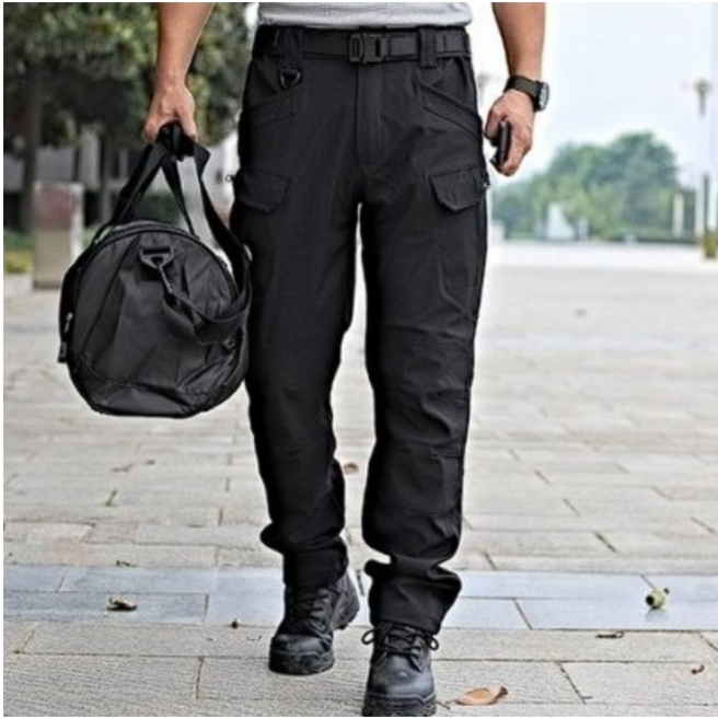 사계절 밀리터리 스판 방수 카고 작업바지 IX7