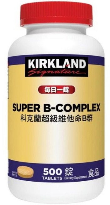 科克蘭 超級維生素B群 300錠, 1個