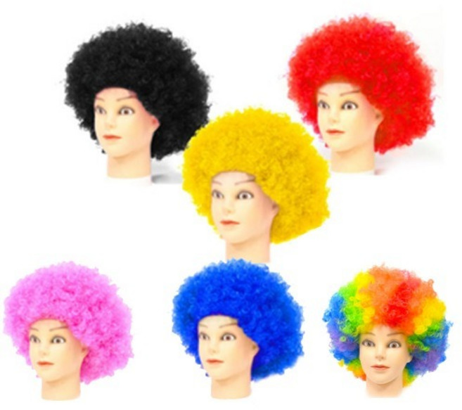 연말파티소품02 반짝이의상 가발 엽기용품 모음, A_파티가발, A11-점보삐에로가발(대)