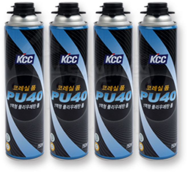 KCC 우레탄폼 PU40 (건타입 750ml), 1개
