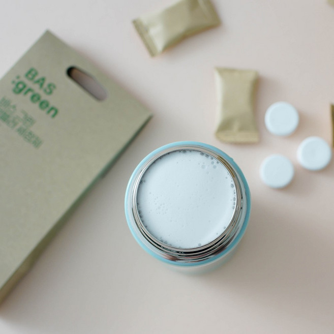 BAS 텀블러 클리너 세정제 30개입 물병 보온병 전기포트 커피 물통 개별포장