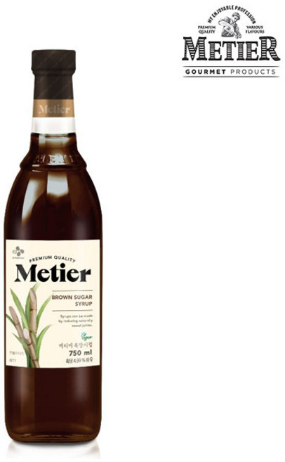 메티에 흑당 시럽 750ml, 1개