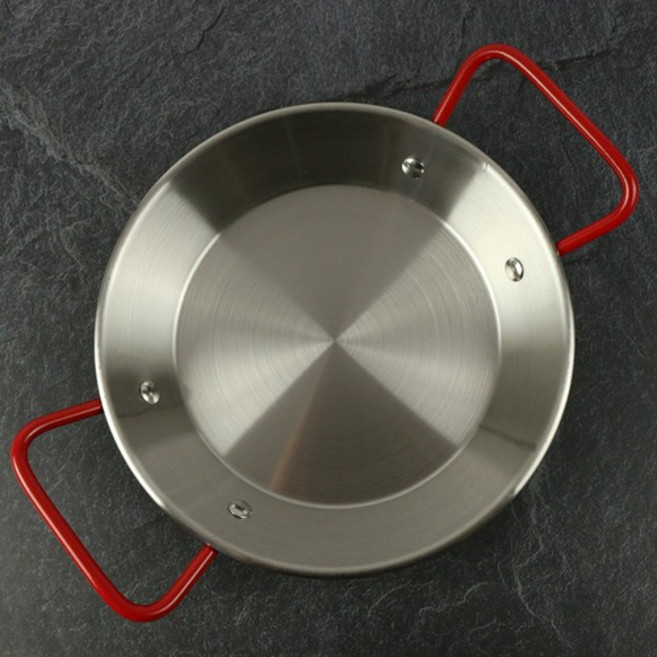 스텐 빠에야팬 인덕션 겸용 요리 후라이팬 접시, 빠에야팬 20cm, 1개